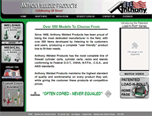 Tablet Screenshot of anthonycarts.com